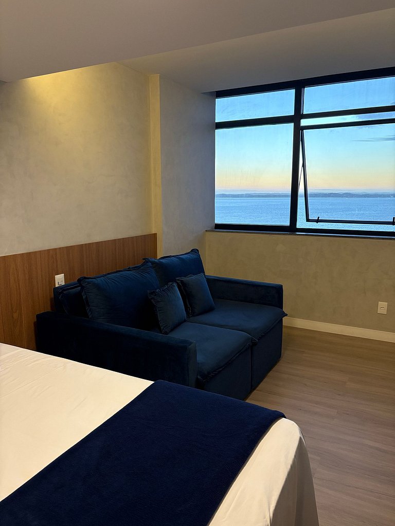 Apartamento com Linda vista da Baía