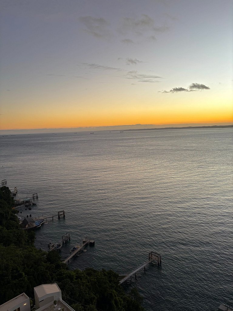 Apartamento com Linda vista da Baía