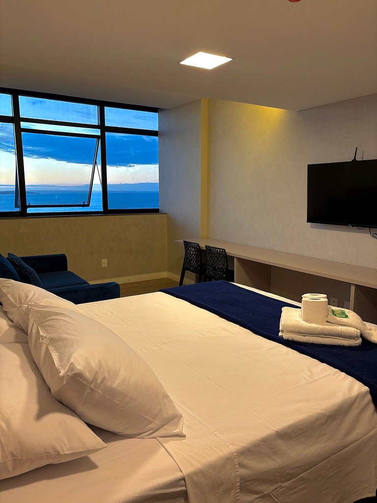 Apartamento com Linda vista da Baía