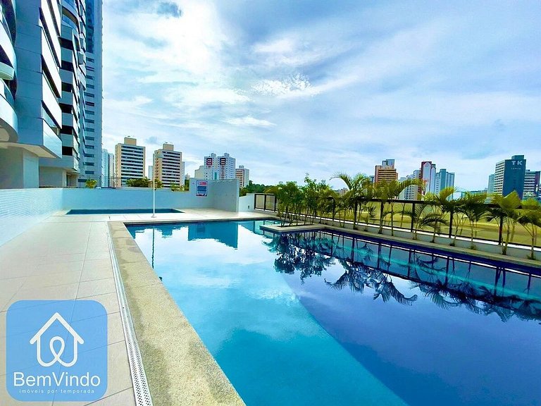 Apartamento Equipado e Completo no Salvador Prime