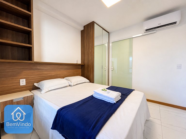 Apartamento Lindo com Varanda na Barra