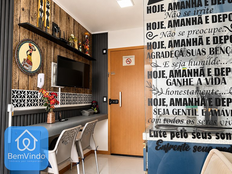 Quarto e Sala Completo e Moderno