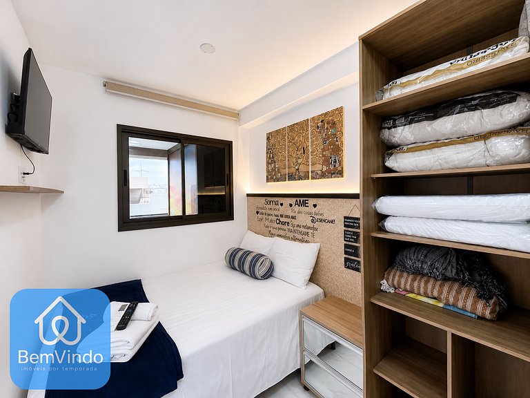 Quarto e Sala Completo e Moderno