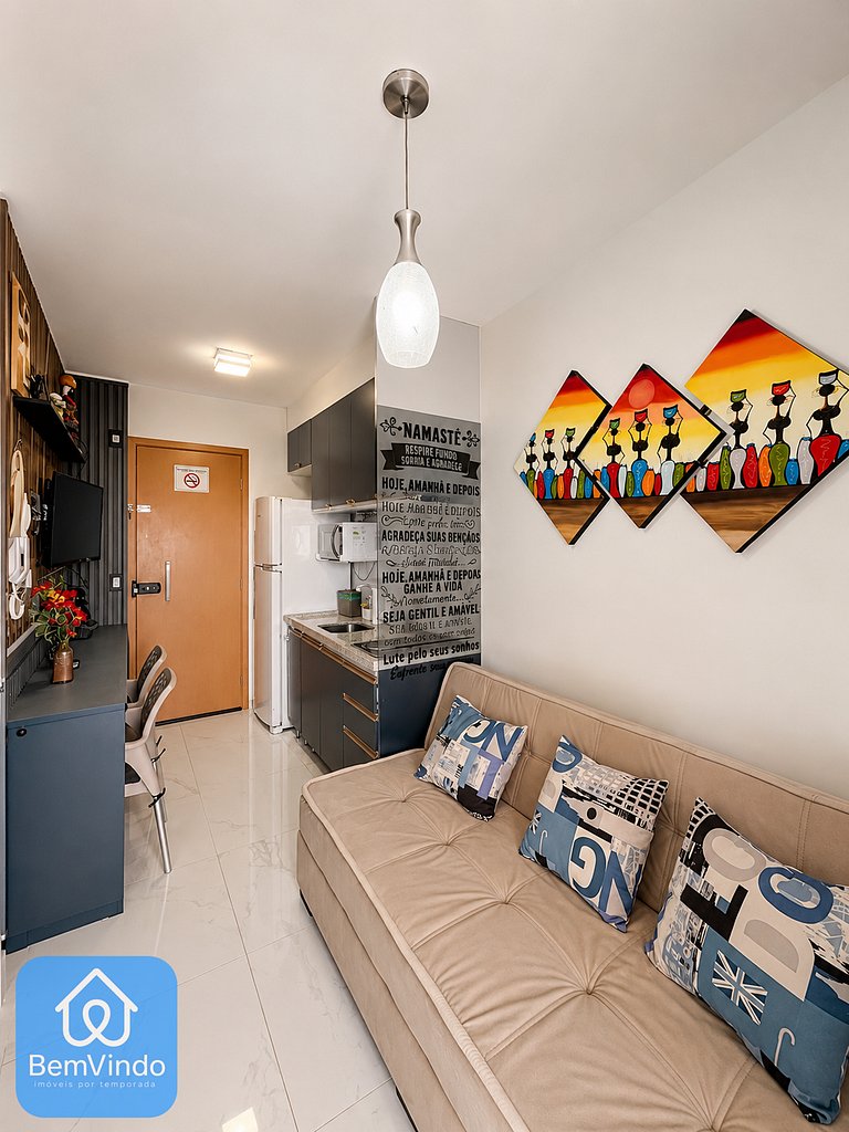 Quarto e Sala Completo e Moderno