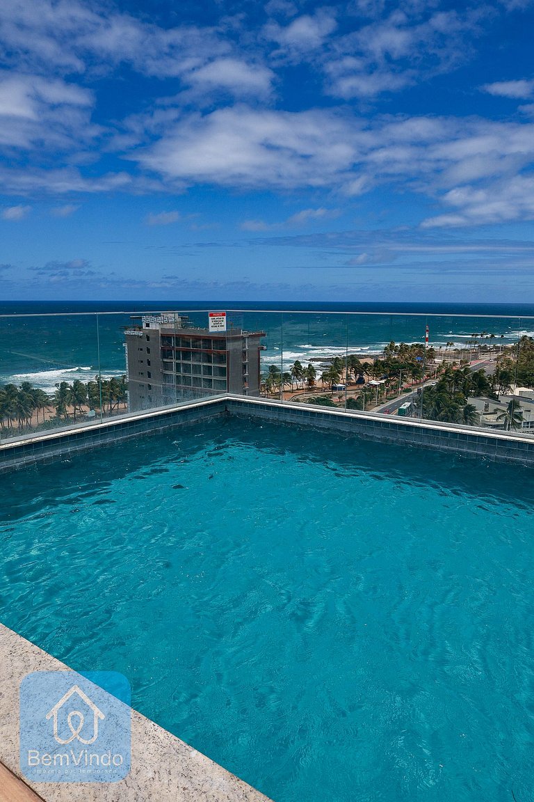 Apartamento Premium Com Vista pro Mar